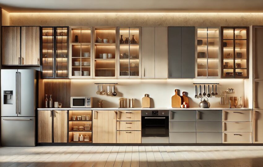 Different Materials for Kitchen Cabinets
